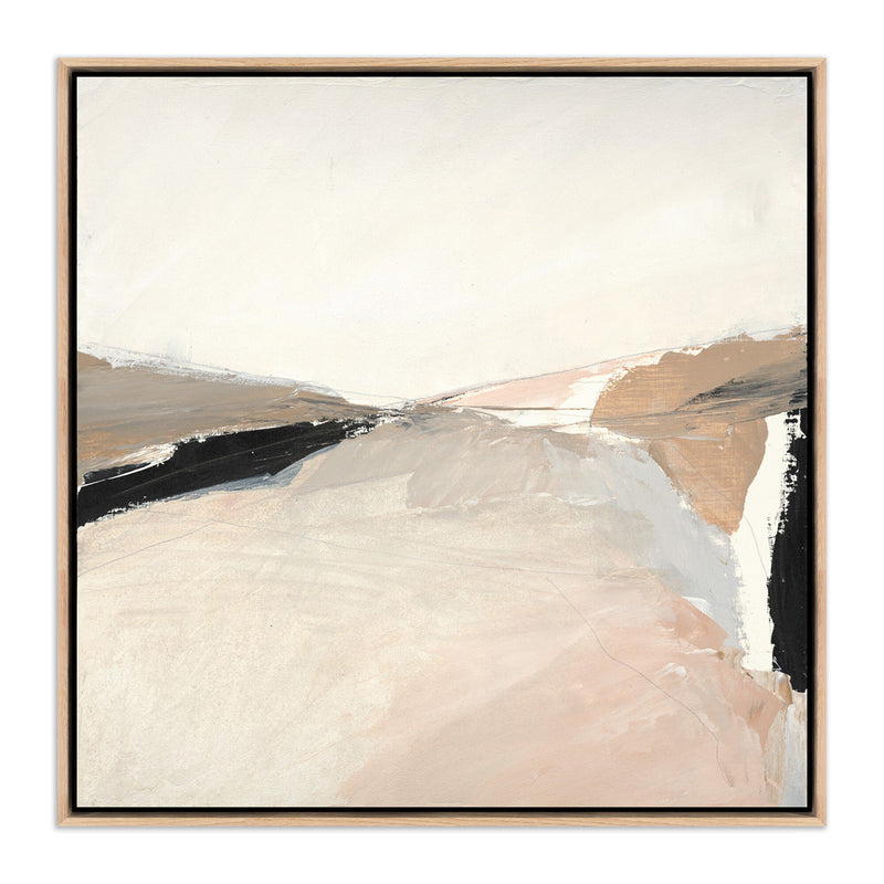 Desert No. 2 by Melanie Biehle — Vertical Grain White Oak Floater