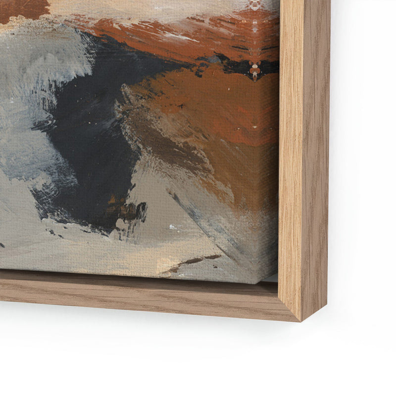 Desert No. 3 by Melanie Biehle — Vertical Grain White Oak Floater