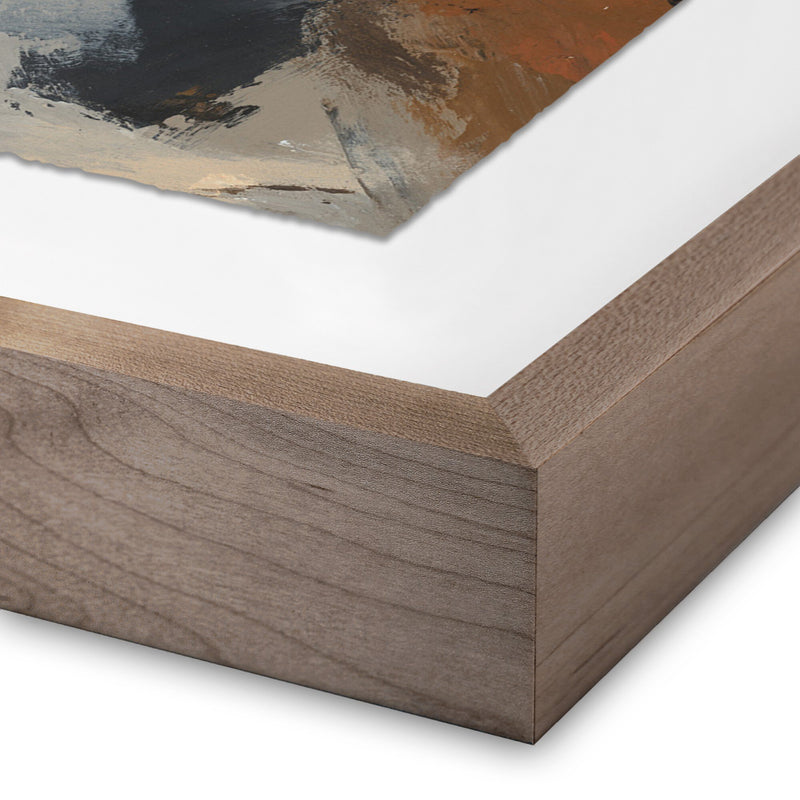 Desert No. 3 by Melanie Biehle — Rustic 2.5 Walnut