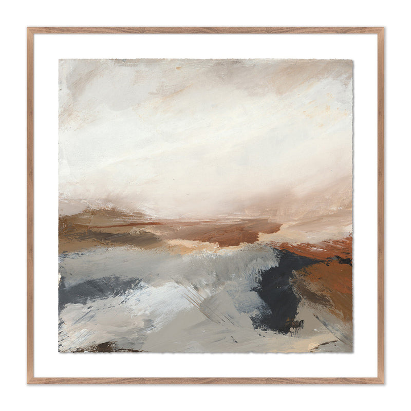 Desert No. 3 by Melanie Biehle — Rustic 2.5 Walnut