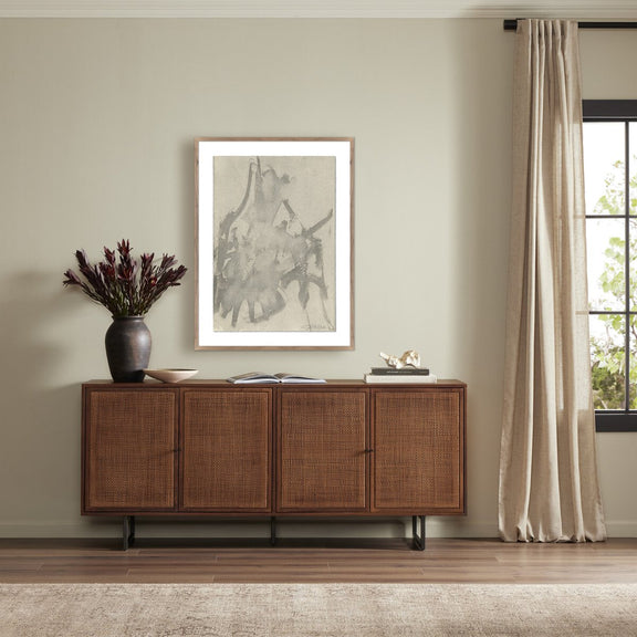 No. 4 by Valeria Sidanez - Rustic Walnut