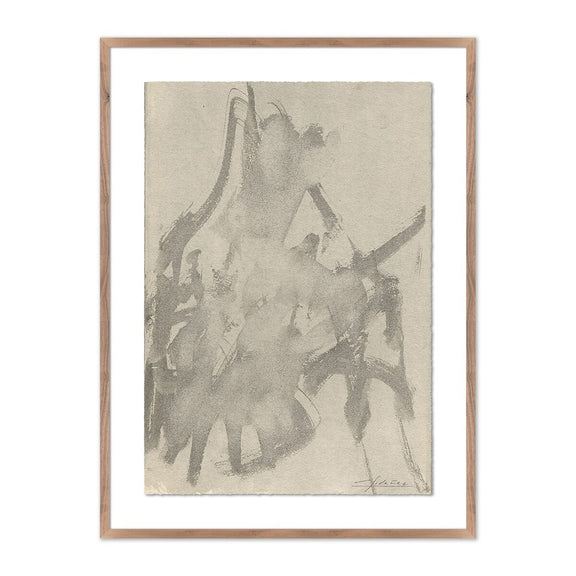 No. 4 by Valeria Sidanez - Rustic Walnut