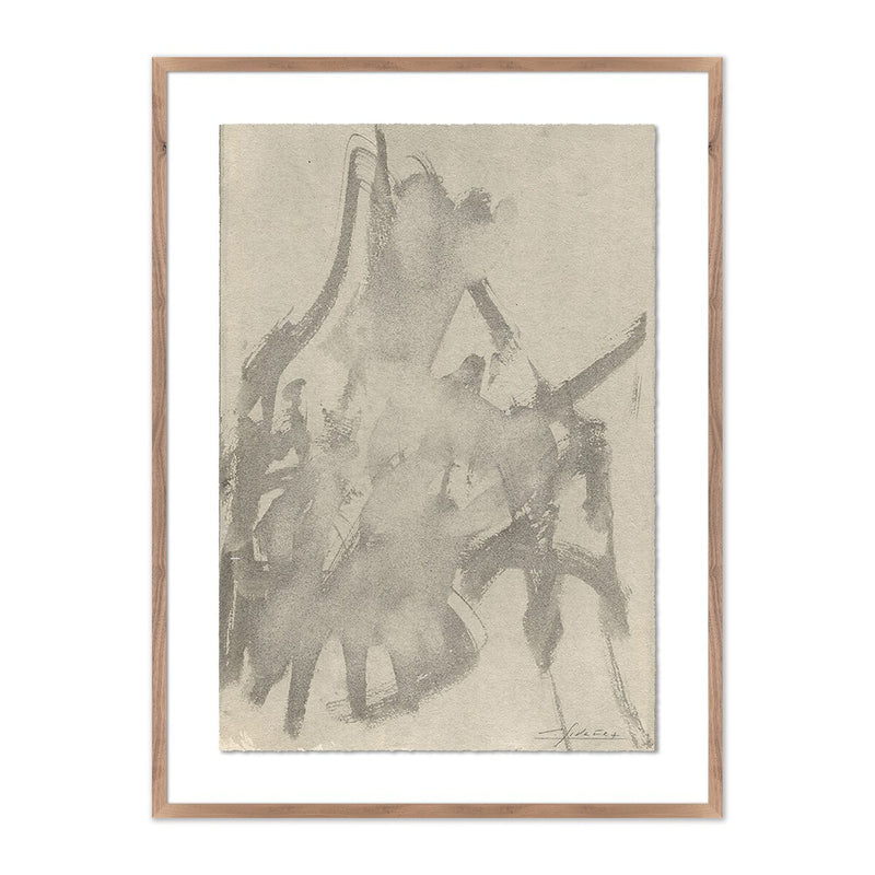 No. 4 by Valeria Sidanez - Rustic Walnut