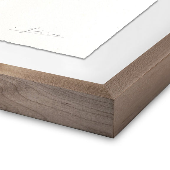 No. 6 by Valeria Sidanez - Rustic Walnut