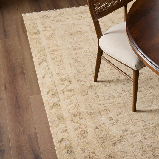 Sybil Hand Knotted Rug - Sybil Natural