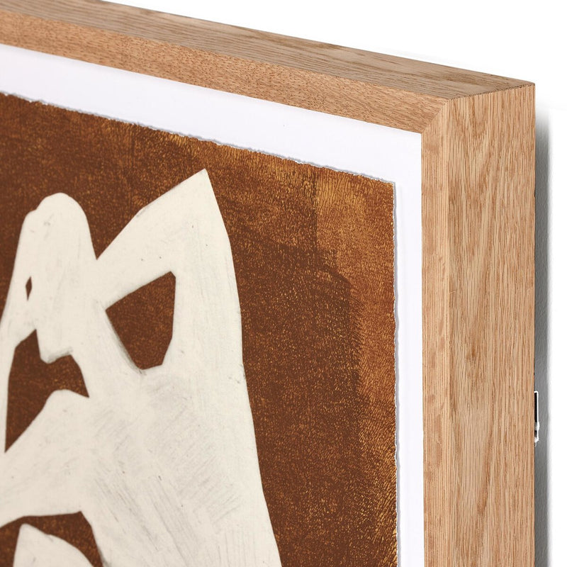 Ponder Diptych by Coup d'Esprit - White Oak