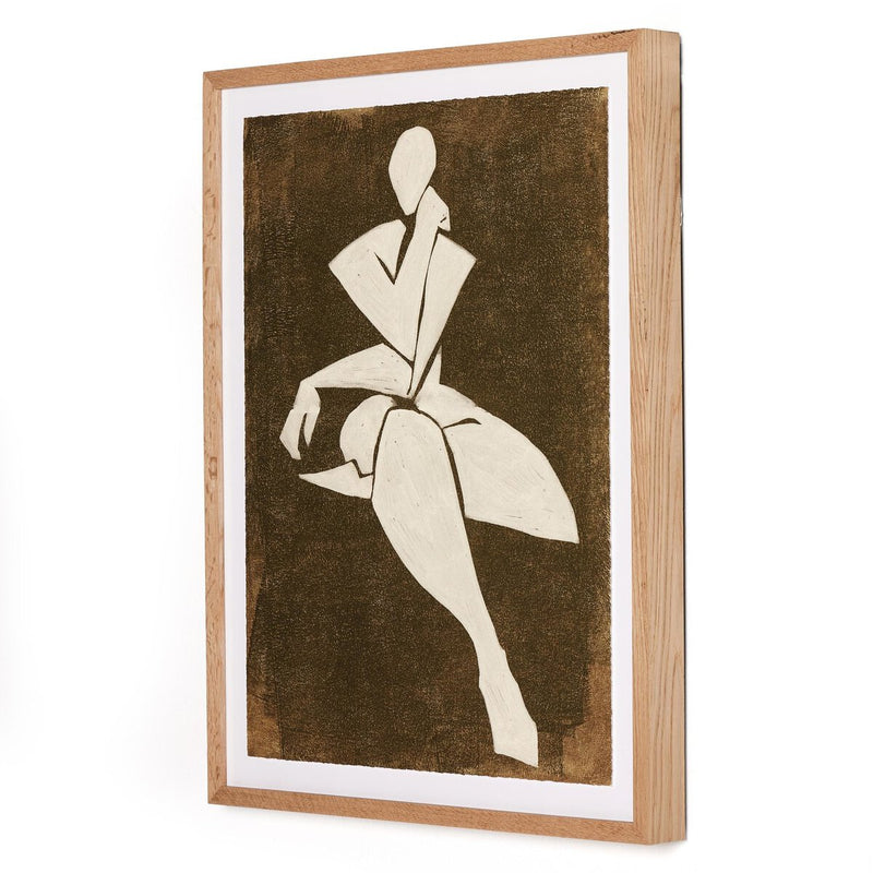 Ponder Diptych by Coup d'Esprit - White Oak