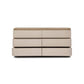 Mariella 6 Drawer Dresser - Beige Painted Linen