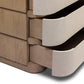Mariella 6 Drawer Dresser - Beige Painted Linen