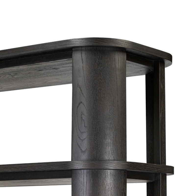Connell Bookcase - Worn Black
