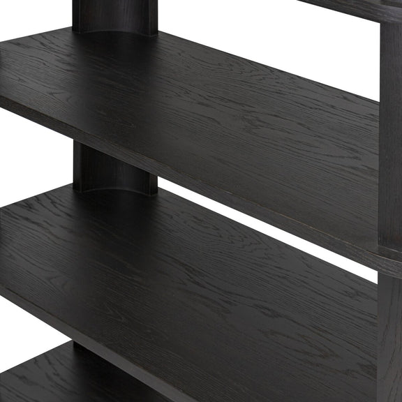Connell Bookcase - Worn Black