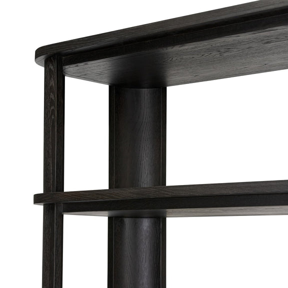 Connell Bookcase - Worn Black