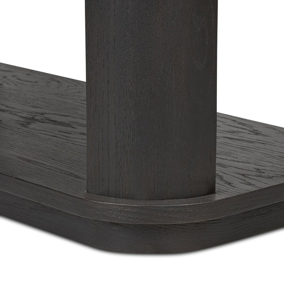 Connell Bookcase - Worn Black