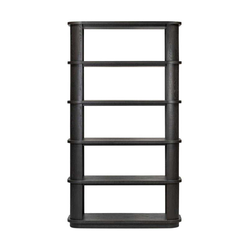 Connell Bookcase - Worn Black