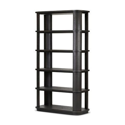 Connell Bookcase - Worn Black