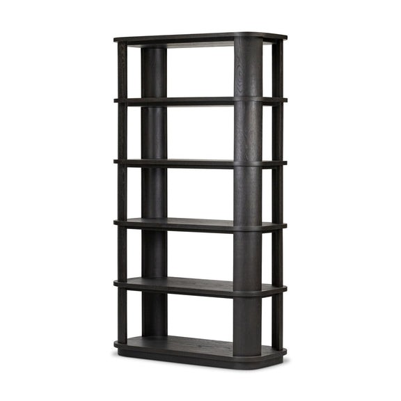 Connell Bookcase - Worn Black