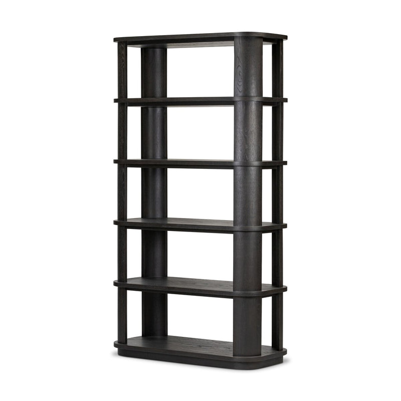 Connell Bookcase - Worn Black