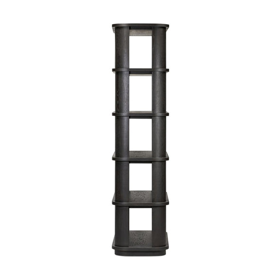 Connell Bookcase - Worn Black