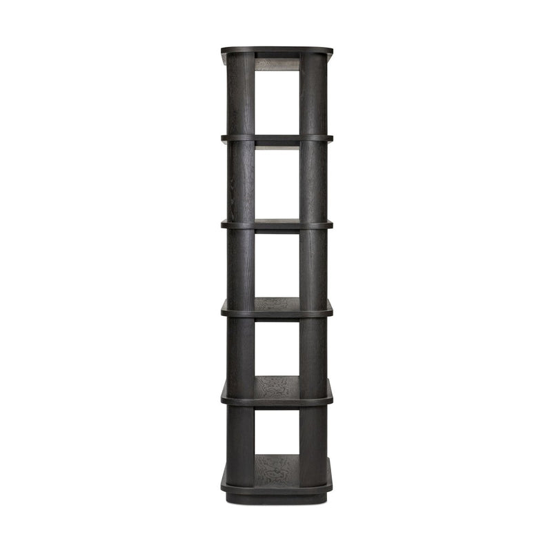 Connell Bookcase - Worn Black
