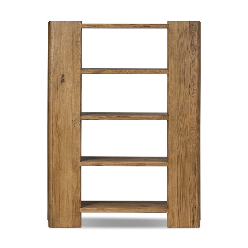 Zealand Bookcase - Worn Oak Veneer