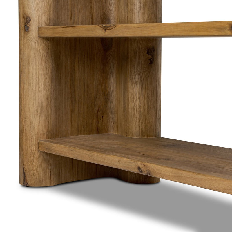 Zealand Bookcase - Worn Oak Veneer
