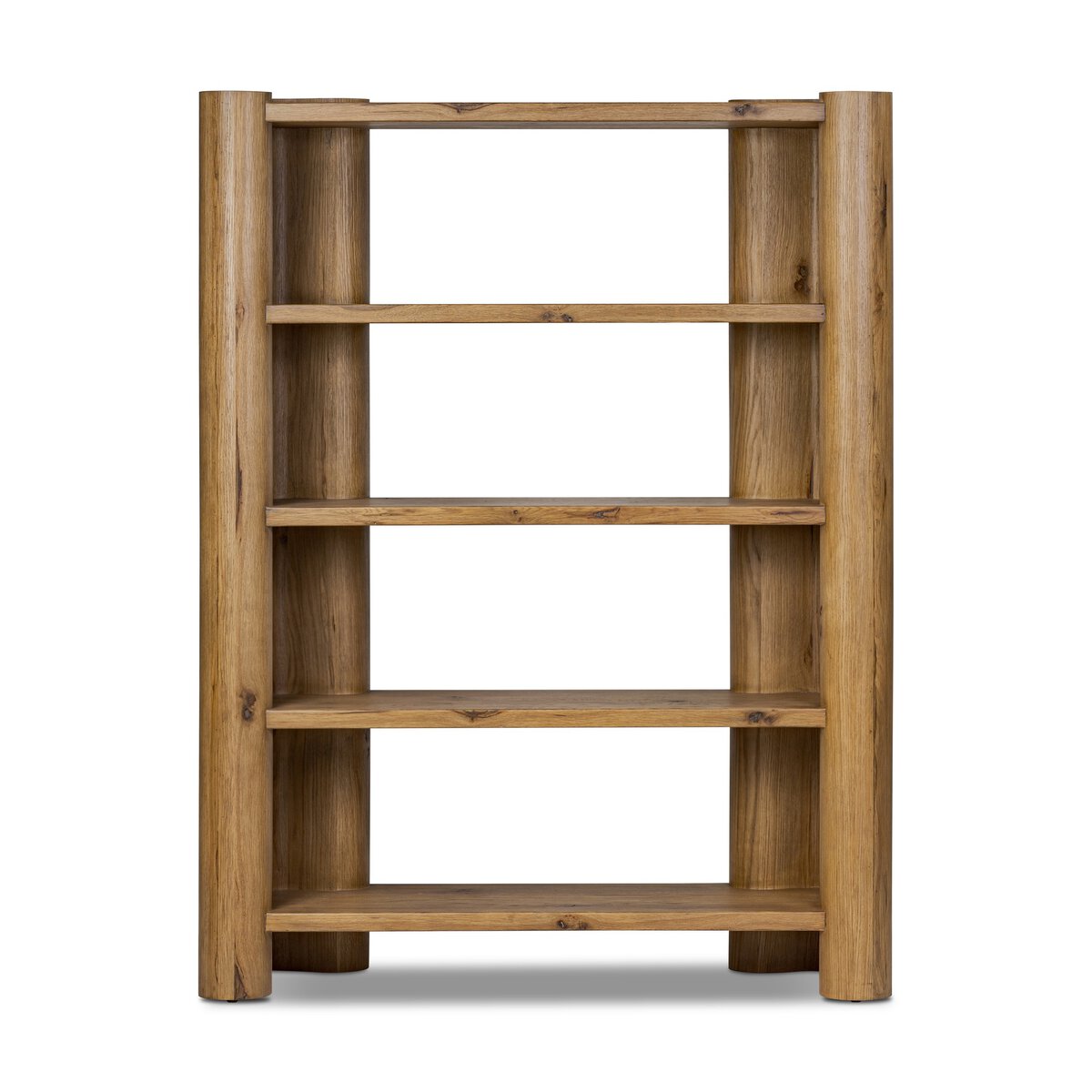 Zealand Bookcase - Worn Oak Veneer