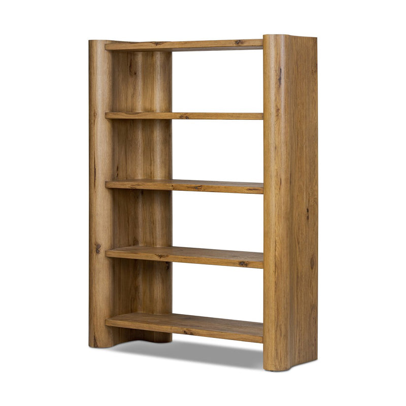 Zealand Bookcase - Worn Oak Veneer
