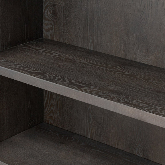 Alden Cabinet - Worn Black Oak Veneer