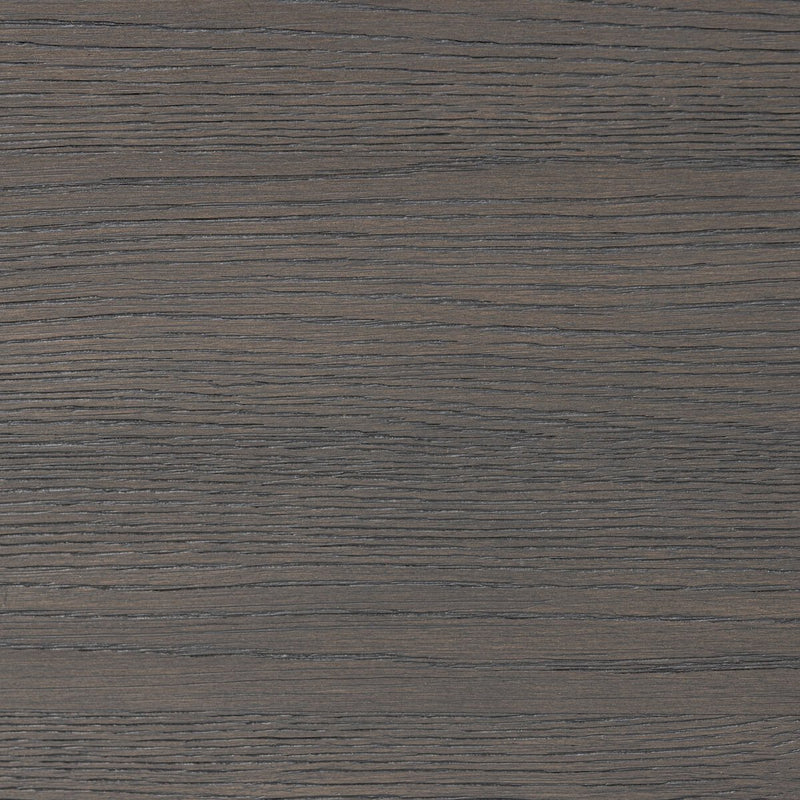 Alden Media Console - Worn Black Oak Veneer