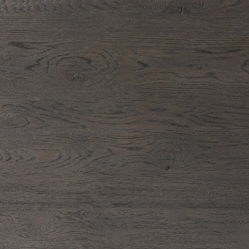 Alden Desk - Worn Black Oak Veneer