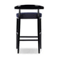Shaza Stool - Sutton Navy