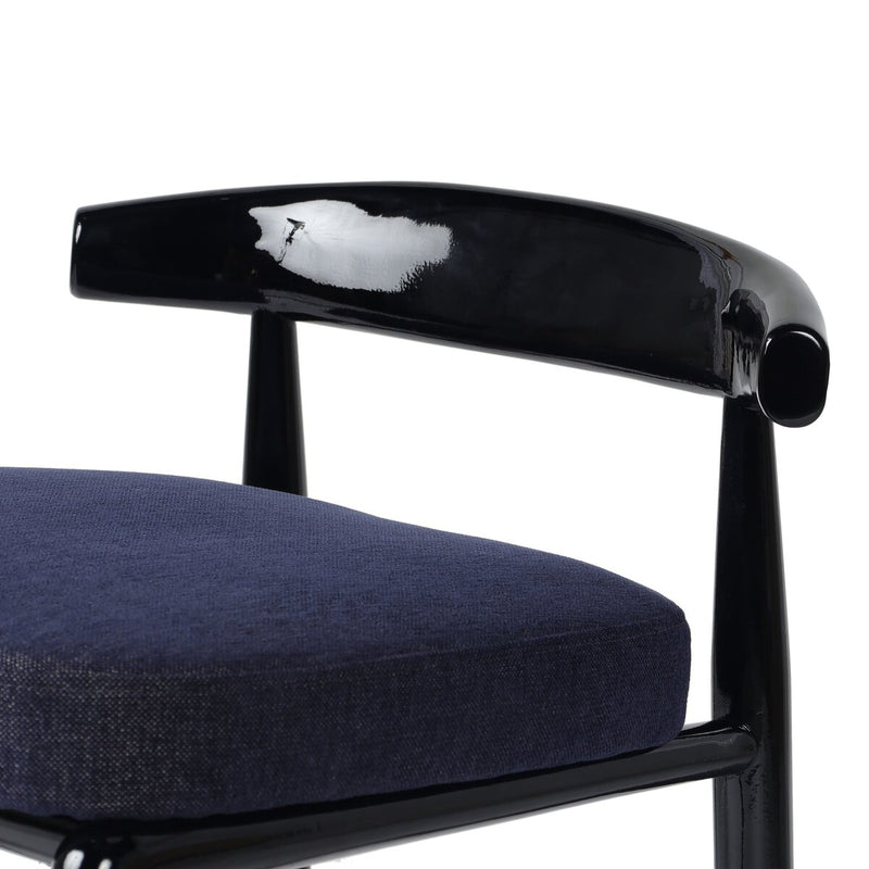Shaza Stool - Sutton Navy