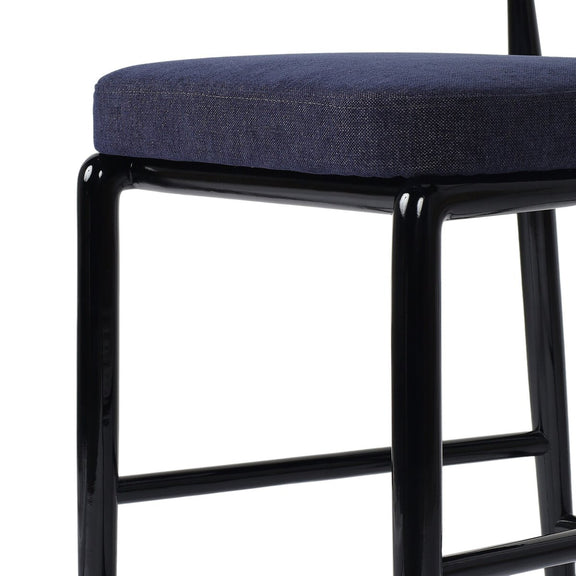 Shaza Stool - Sutton Navy
