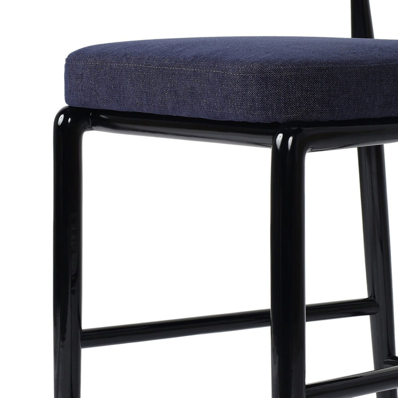 Shaza Stool - Sutton Navy
