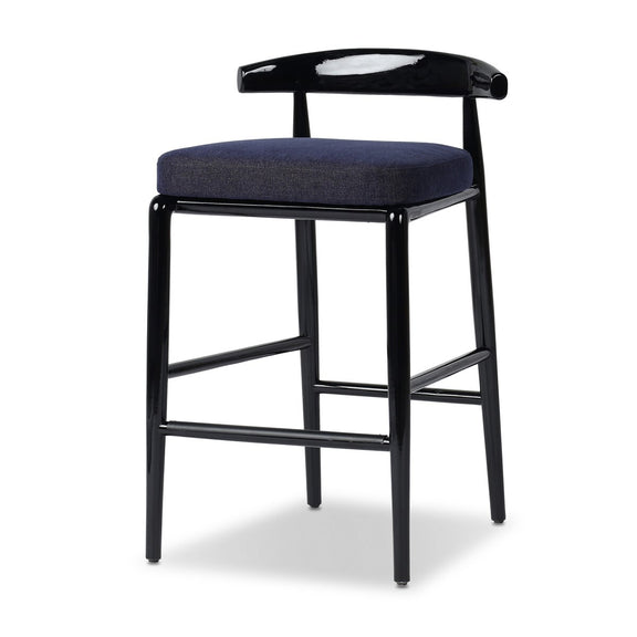 Shaza Stool - Sutton Navy