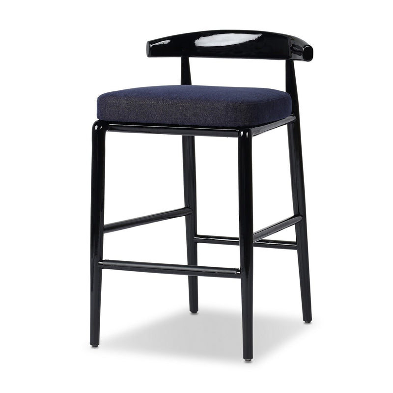 Shaza Stool - Sutton Navy