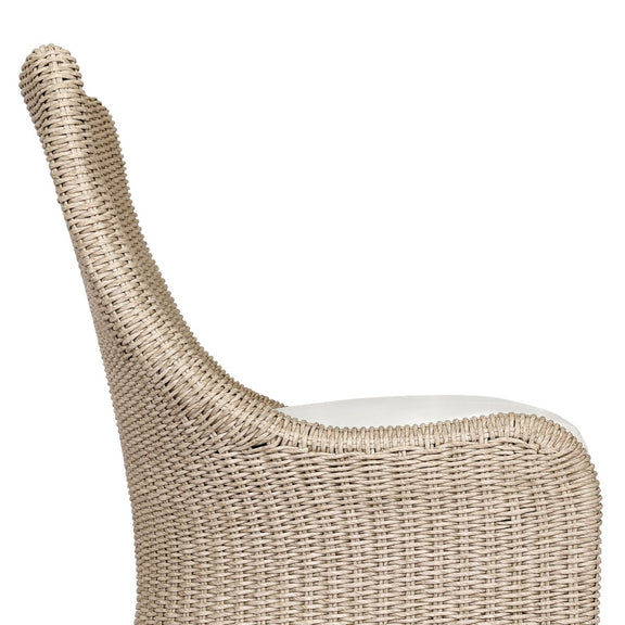 Blaire Outdoor Dining Chair - Vintage White