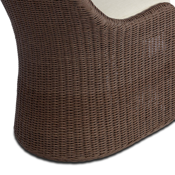 Blaire Outdoor Dining Chair - Tanned Weave