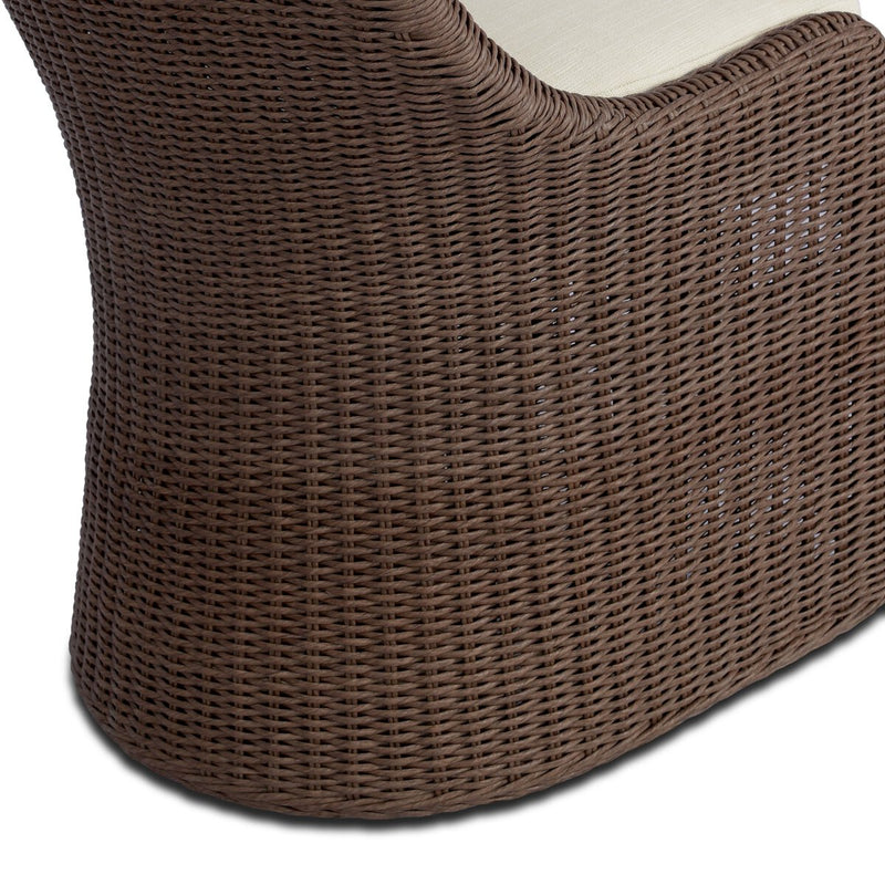 Blaire Outdoor Dining Chair - Tanned Weave