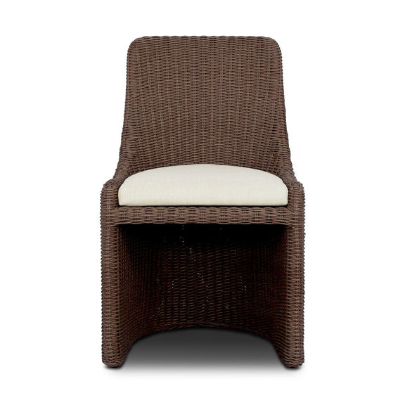 Blaire Outdoor Dining Chair - Tanned Weave