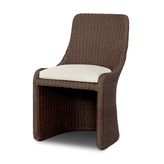 Blaire Outdoor Dining Chair - Tanned Weave
