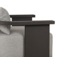 Tahana Outdoor Metal Swivel Chair - Casa Grey