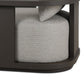 Tahana Outdoor Metal Swivel Chair - Casa Grey