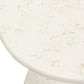 Ramara Outdoor Nesting End Table - Aged White Concrete