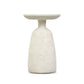 Ramara Outdoor Nesting End Table - Aged White Concrete
