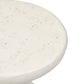 Ramara Outdoor Nesting End Table - Aged White Concrete