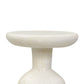 Ramara Outdoor Nesting End Table - Aged White Concrete
