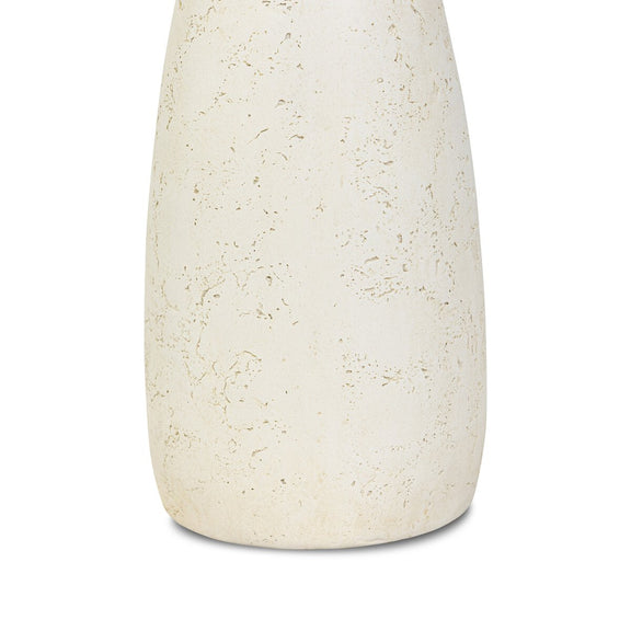 Ramara Outdoor Nesting End Table - Aged White Concrete
