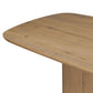 Barto Dining Table - Aged Smoked Oak Veneer