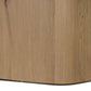 Barto Dining Table - Aged Smoked Oak Veneer